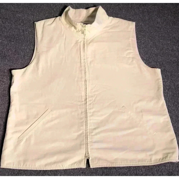 Eileen fisher vest green size large - Picture 1 of 3